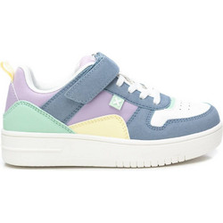 Xti Παιδικά Sneakers Λευκά Λιλά Κίτρινα Βεραμάν 151148