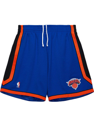 Mitchell & Ness Αθλητική Ανδρική Βερμούδα Royal Blue BT11630-NYKROYA