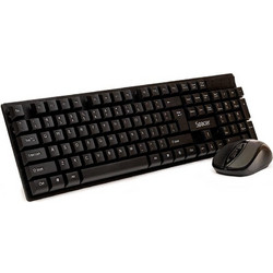 Spacer SPDS-1100 Black Ασύρματο Σετ Πληκτρολόγιο & Ποντίκι