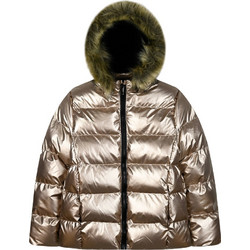 Energiers Παιδικό Μπουφάν Χειμωνιάτικο Puffer Αντιανεμικό Χρυσό 16-124202-1