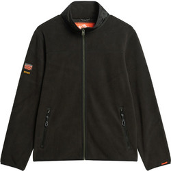 Superdry Ανδρική Ζακέτα Φούτερ με Φερμουάρ Μαύρη M2014152A-02A