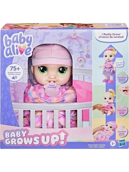 Hasbro Baby Alive Baby Grows Up LaLa GooGoo