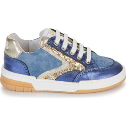 GBB Παιδικά Sneakers Royal Blue Χρυσά AL312-28