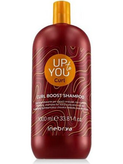 Inebrya Up To You Curl Boost Σαμπουάν για Όγκο για Σγουρά Μαλλιά 1lt