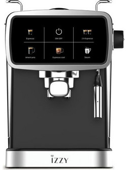 Izzy IZ-6021 Αυτόματη Μηχανή Espresso 1350W 20bar