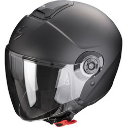 Scorpion Exo City II Solid Matt Black Κράνος Μηχανής Jet 1170gr