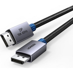 Ugreen Καλώδιο DisplayPort 2.1 to DisplayPort Male Braided 2m Black 340591