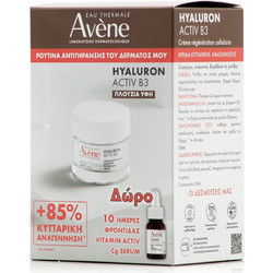Avene Hyaluron Activ B3 Cream Αντιρυτιδική & Συσφικτική Κρέμα Προσώπου 50ml & Vitamin Activ Cg Correcting Serum 10ml