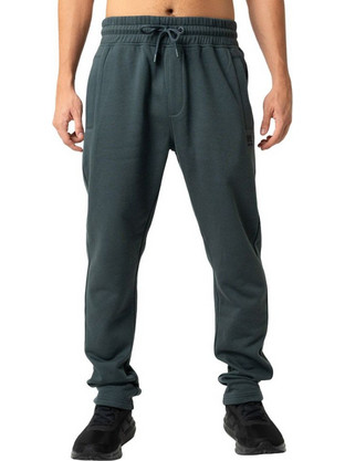 BE:NATION Ανδρικό Παντελόνι Φόρμας Fleece Πετρόλ 02302312-4F