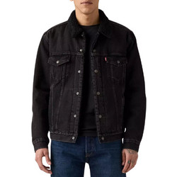 Levi's Ανδρικό Μπουφάν Τζιν Μαύρο 16365-0291