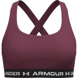 Under Armour Crossback Mid Αθλητικό Μπουστάκι με Μέτρια Στήριξη & Αφαιρούμενη Ενίσχυση Φούξια 1361034-661