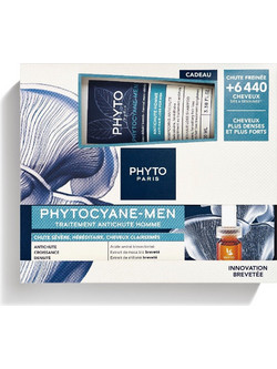 Phyto Phytocyane Men Σετ Σαμπουάν 100ml & Αμπούλες 12x3.5ml κατά της Τριχόπτωσης 2τμχ