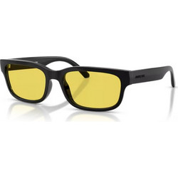 Arnette AN4363 290085 Ανδρικά Γυαλιά Ηλίου Τετράγωνα Κοκάλινα Μαύρα με Κίτρινο Φακό