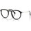 Persol PO3387V 95 Ανδρικός Σκελετός Γυαλιών Οράσεως Κοκάλινος Μεταλλικός Ασημί Μαύρος