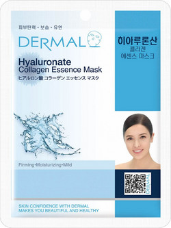Dermal Hyaluronate Collagen Sheet Μάσκα Προσώπου για Αντιγήρανση & Ενυδάτωση με Κολλαγόνο 23gr