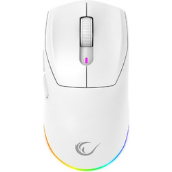 Rampage Prote M5 Pro Ασύρματο Gaming Ποντίκι RGB 26000 DPI White