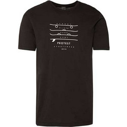 Protest Harwell Ανδρικό Αθλητικό T-Shirt Μαύρο 1713611-290