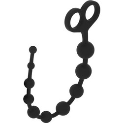 Ohmama Anal Beads Πρωκτικές Μπίλιες 30cm Μαύρες D-227255