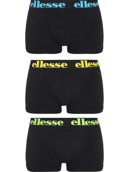 Ellesse Hali Ανδρικά Μποξεράκια Σετ 3Pack Μαύρα SHAA0900-011