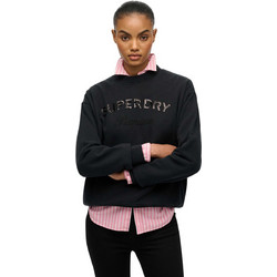 Superdry Γυναικείο Αθλητικό Φούτερ Μαύρο W2012455A-VD3