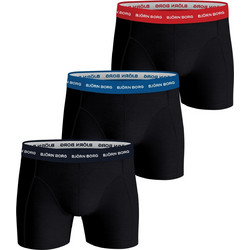 Bjorn Borg Ανδρικά Μποξεράκια Σετ 3Pack Μαύρα 10004232-MP002