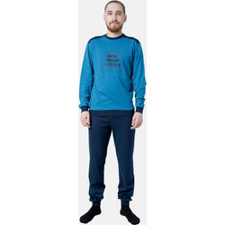 Dreams Χειμωνιάτικες Ανδρικές Πιτζάμες Fleece Μπλε 2578103