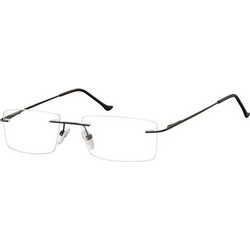 Sunoptic 986 Ανδρικός Σκελετός Γυαλιών Οράσεως Μεταλλικός Μαύρος