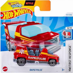 Mattel Hot Wheels First Response Rapid Pulse Red