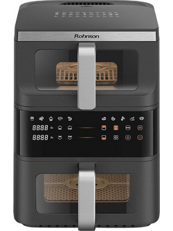 Rohnson Double Stack R-2892 Air Fryer 10lt με Διπλό Κάδο