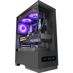 Mars Gaming MC-Pulsar Black Gaming Midi Tower Κουτί Υπολογιστή με Πλαϊνό Παράθυρο