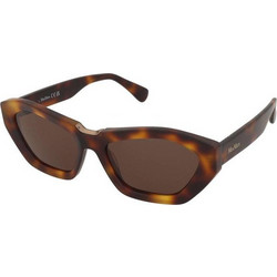 Max Mara MM0169 52E Γυναικεία Γυαλιά Ηλίου Πολυγωνικά Κοκάλινα Ταρταρούγα με Καφέ Φακό
