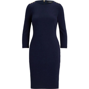 Lauren Ralph Lauren Romee Mini Καθημερινό Φόρεμα Μεταξωτό Navy Μπλε 200973403001-410 Lauren Ralph Lauren Romee Mini Καθημερινό Φόρεμα Μεταξωτό Navy Μπλε 200973403001-410