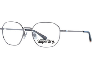 Superdry SDO005 Ανδρικός Σκελετός Γυαλιών Οράσεως Μεταλλικός Ασημί