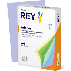 Rey Adagio Χαρτί Α4 80gr/m² 500 Φύλλα Λιλά 45372