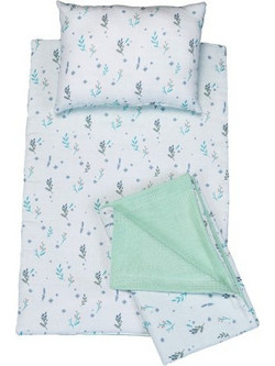 Σετ Κούνιας Mint Green 3τμχ