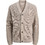 Jack & Jones Ανδρική Ζακέτα Πλεκτή με Κουμπιά Μπεζ 12278960