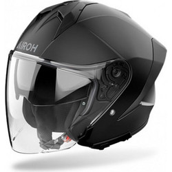 Airoh H21 Color Matt Black Κράνος Μηχανής Jet 1360gr