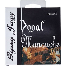 Dogal Manouche Gypsy Jazz RC154A Σετ 6 Χορδές Ακουστικής Κιθάρας 10-45" Light Tension