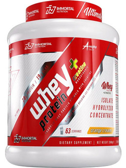 Immortal Nutrition Whey & Creatine Orange Cream Πρωτεΐνη Ορού Γάλακτος Γράμμωσης 2kg
