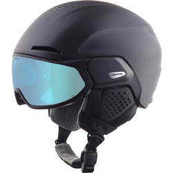 Alpina ORO Visor QV Κράνος Σκι & Snowboard Μαύρο