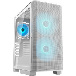 Cougar Airface Flo White Midi Tower Κουτί Υπολογιστή με Πλαϊνό Παράθυρο