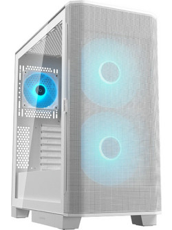 Cougar Airface Flo White Midi Tower Κουτί Υπολογιστή με Πλαϊνό Παράθυρο