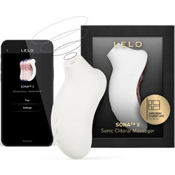 LELO Sona 3 Sonic Clitoral Massager Cream Κλειτοριδικός Δονητής