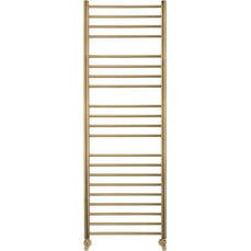 Thermo Bellavia Brushed Gold PVD Πετσετοκρεμάστρα Μπάνιου Καλοριφέρ 1500x500mm 400kcal/h Χρυσή