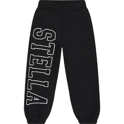 Stella McCartney Παιδικό Παντελόνι Φόρμας Μαύρο TX6C50-961