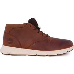 Timberland Parker Street Mid Ανδρικά Μποτάκια Δερμάτινα Rusted Αδιάβροχα TB0A6C7TEM6