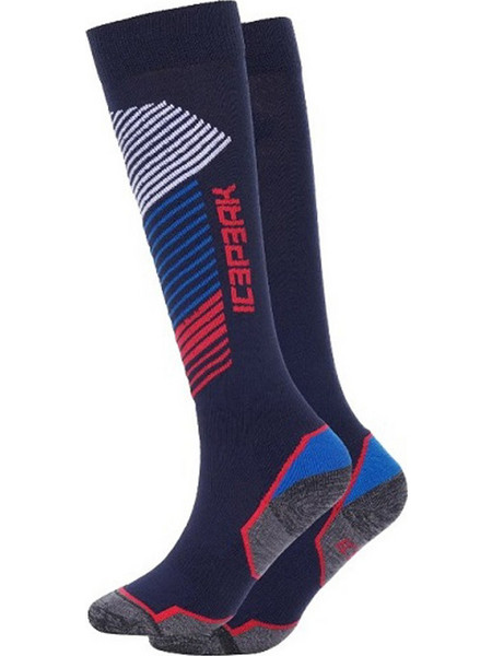 Icepeak Itasca Ανδρικές Κάλτσες Ψηλές με Σχέδια Navy Μπλε 58888500I-390