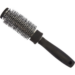 RO Accessories HB107B Θερμική Βούρτσα Μαλλιών για Ίσιωμα Μαύρη 35mm