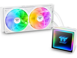 Thermaltake TH240 V3 Snow Υδρόψυξη CPU 120mm ARGB για Socket 1200 / 1366 / 1700 / 1851 / 2011 / 2011-3 / 2066 / AM4 / AM5 / 115x