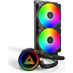 Montech LightFlow 240 Black Υδρόψυξη CPU 120mm ARGB για Socket 1700 / 1851 / AM4 / AM5